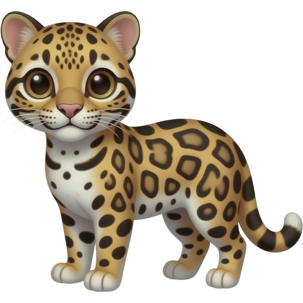 Clouded leopard emoji