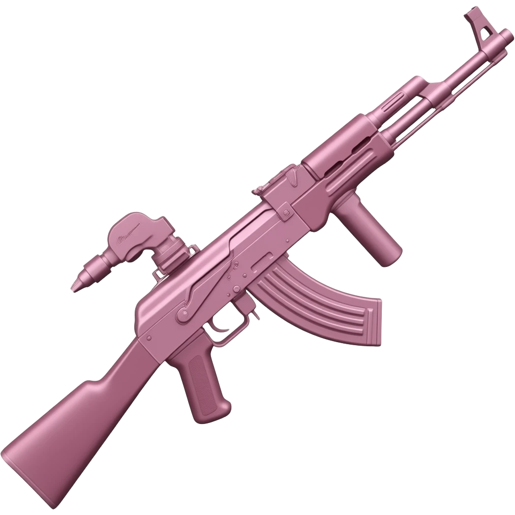 Pink Ak47 emoji