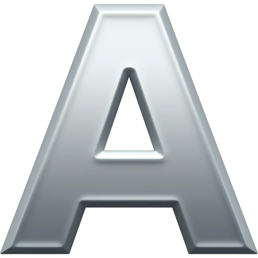 letter a emoji