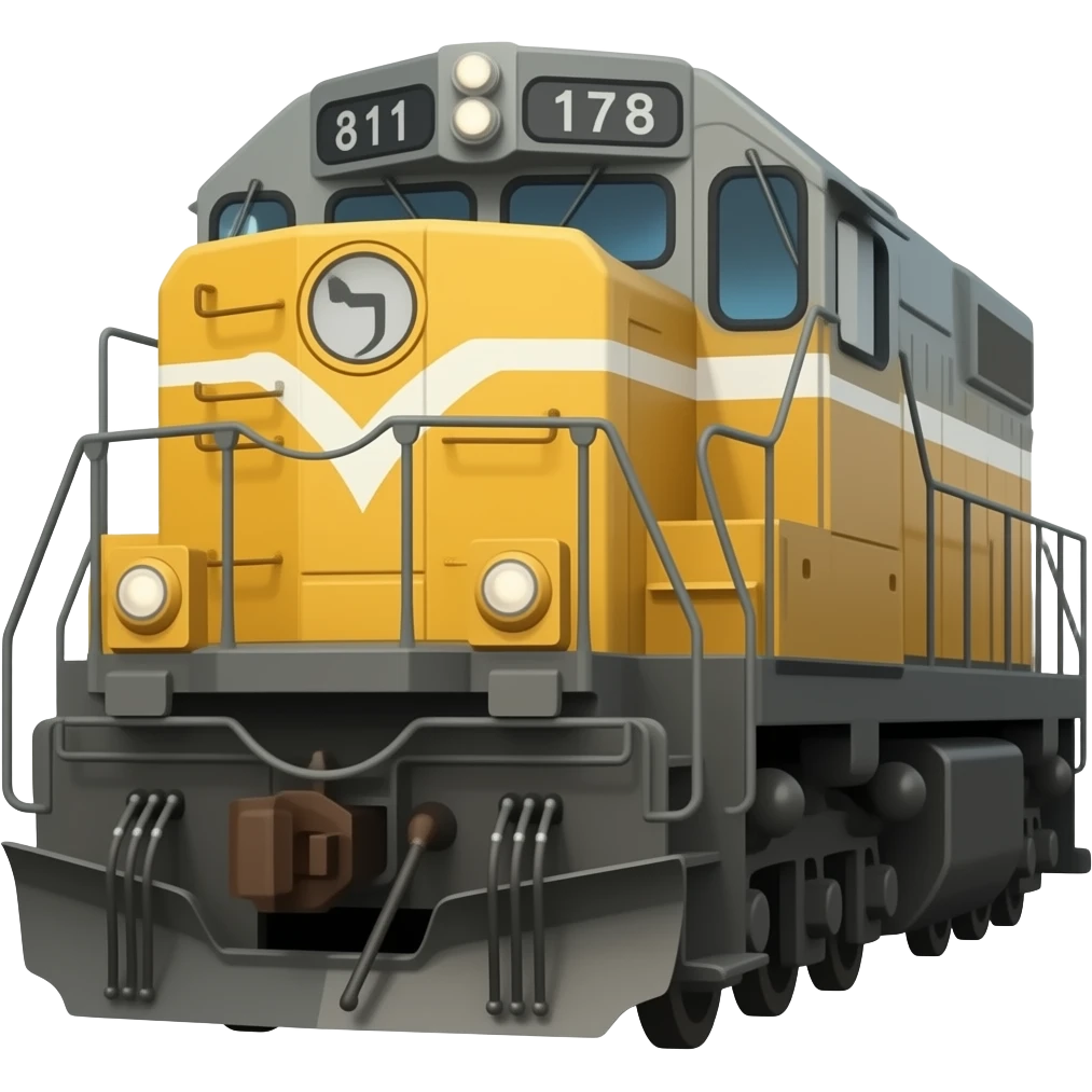 Diesel locomotive emoji