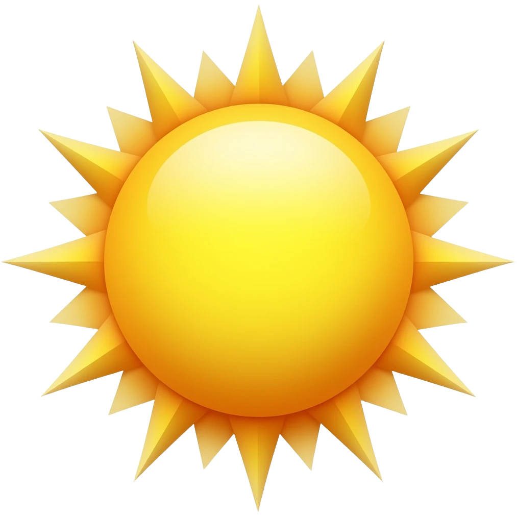 sun emoji