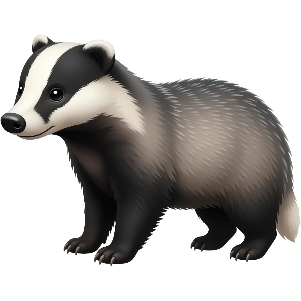 European badger emoji