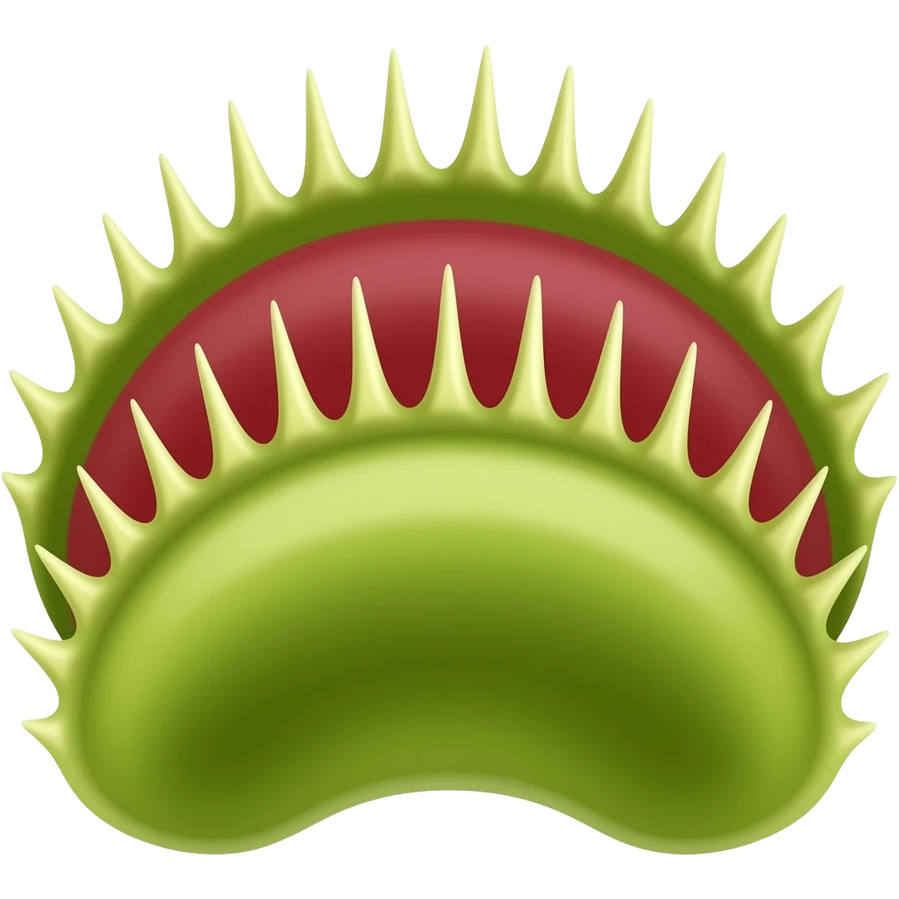Venus flytrap emoji