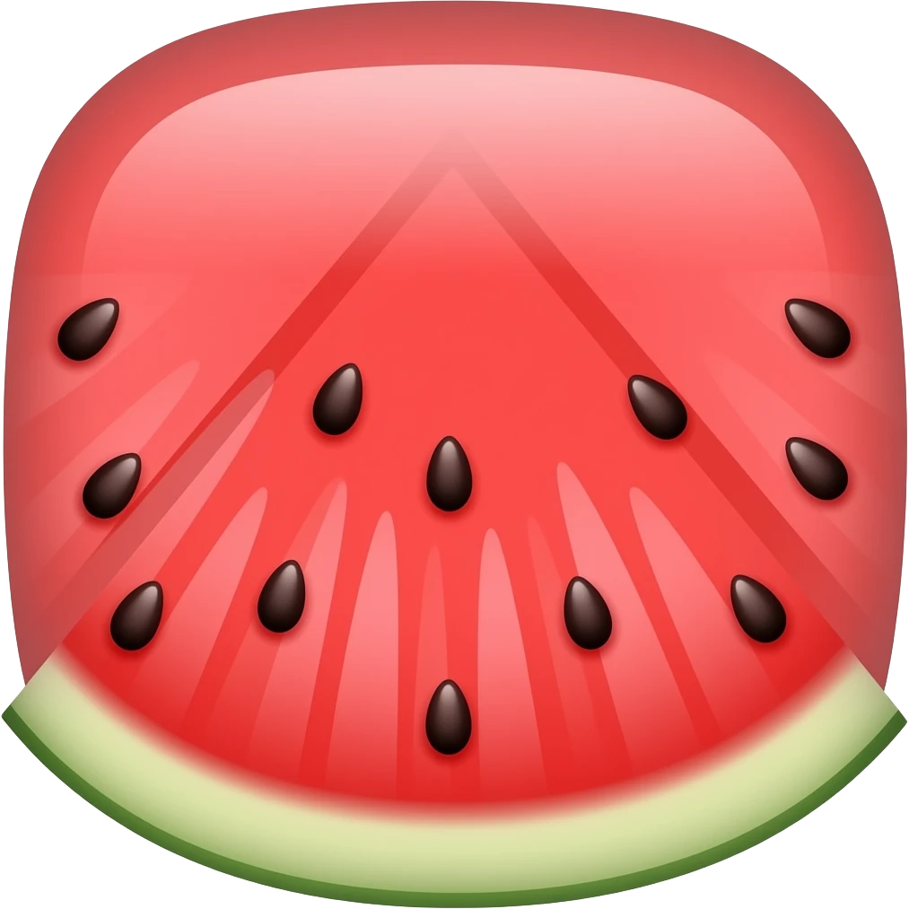 🍉🟥 emoji
