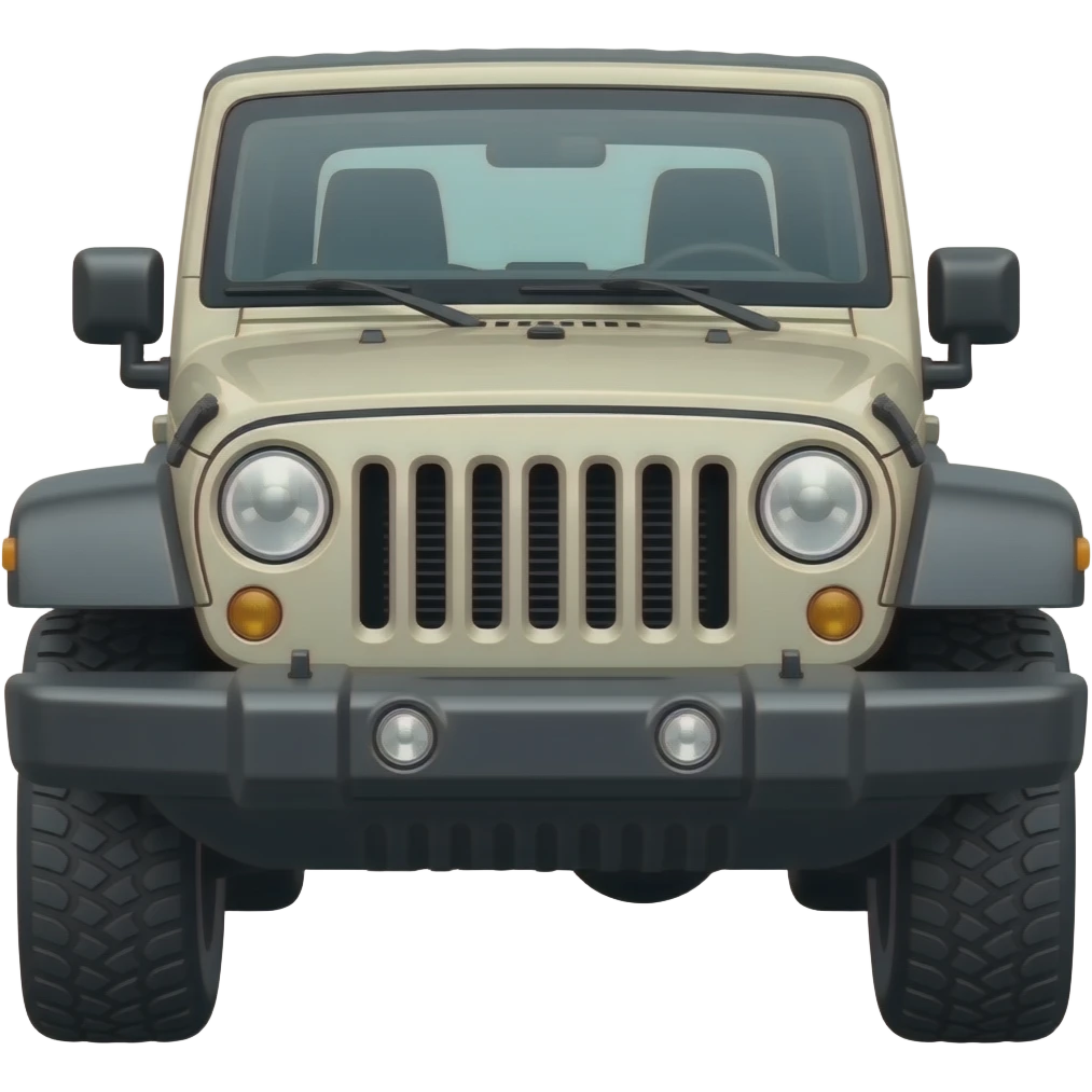jeep 4x4 emoji