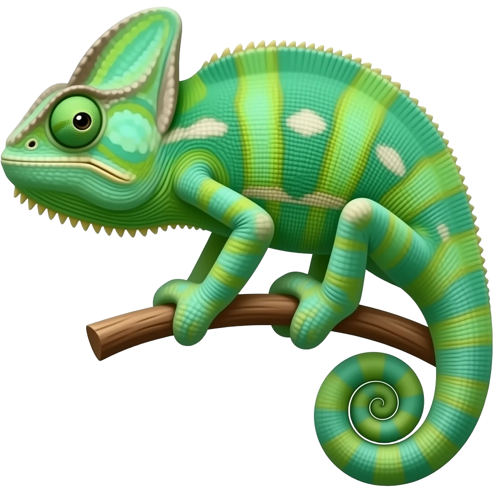 Chameleon emoji