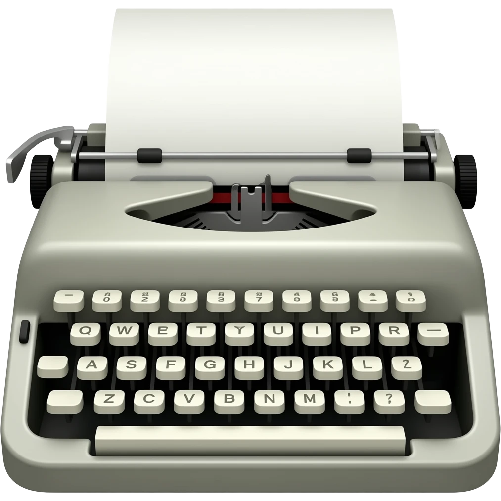 TYPEWRITER emoji