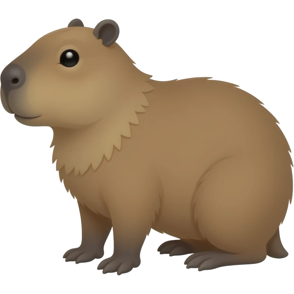 Capybara emoji