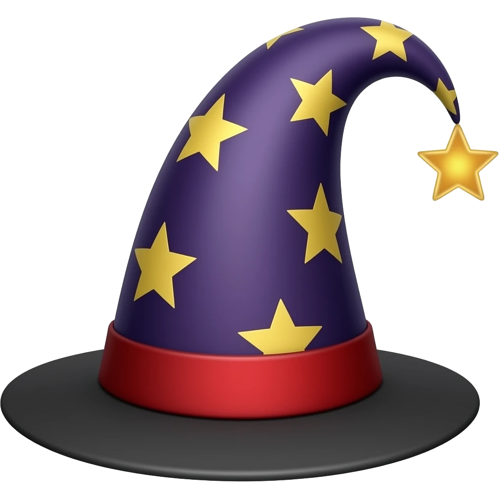 magic hat emoji