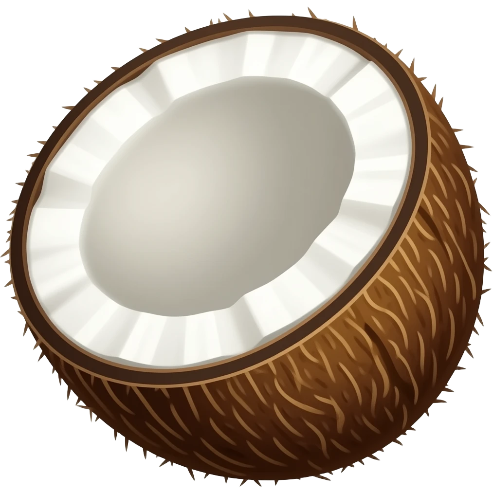 Coconut emoji