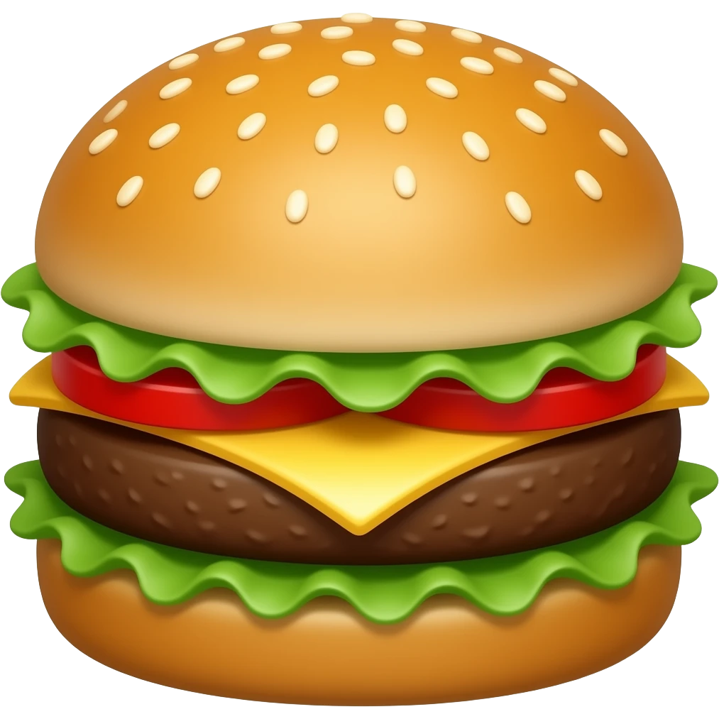 Hamburger emoji
