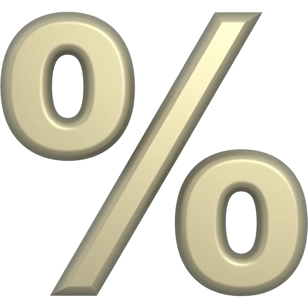 % emoji