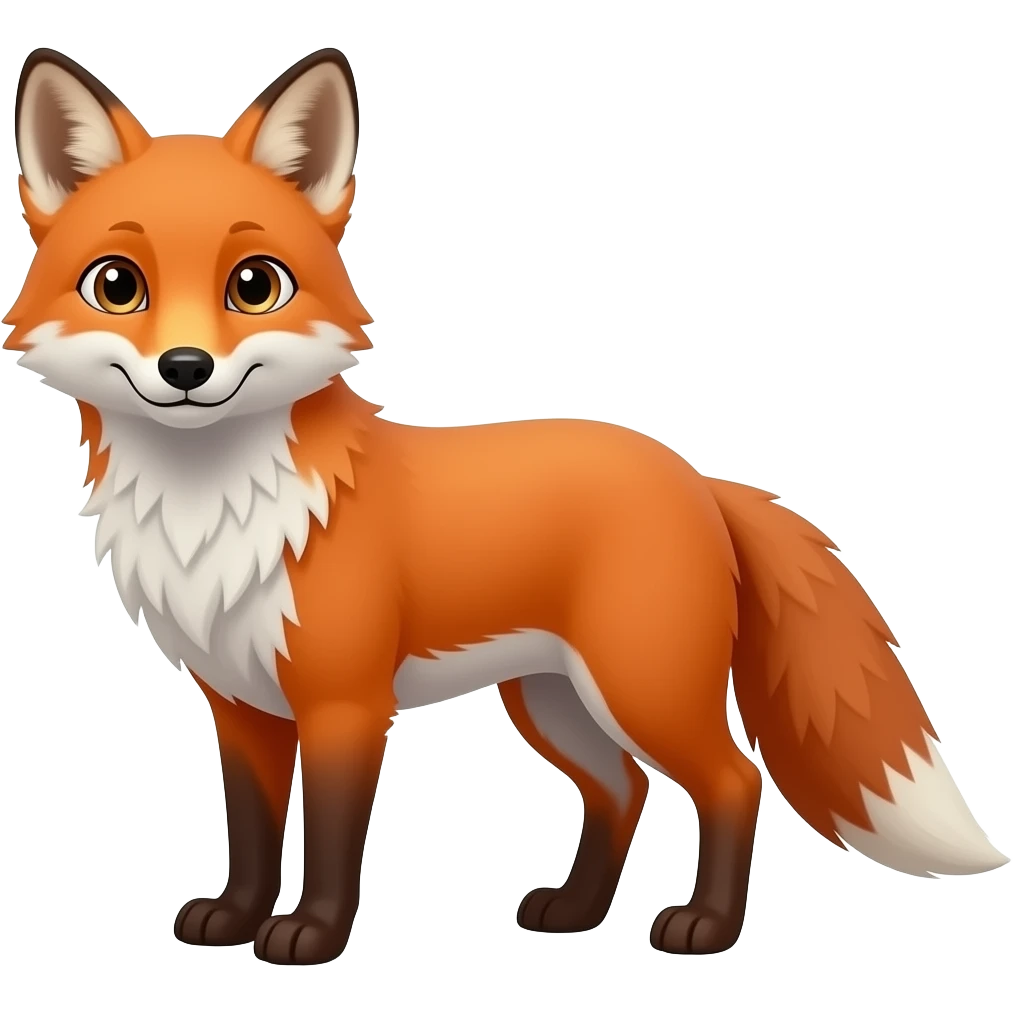 Red fox emoji
