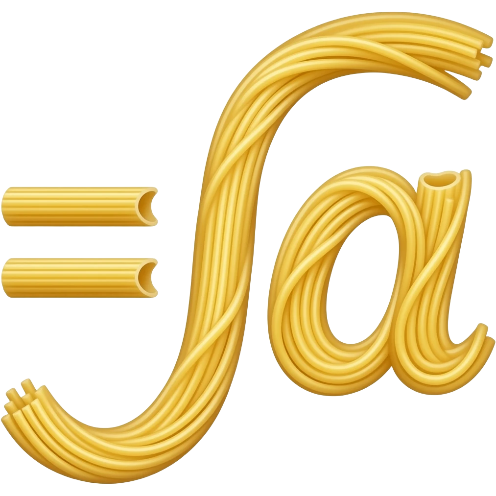 integral spaghetti emoji