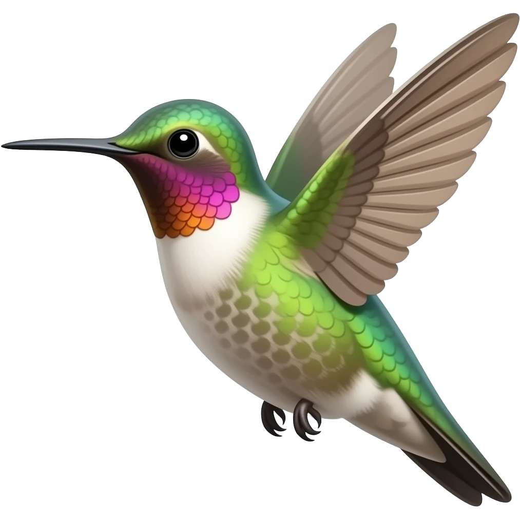 Hummingbird emoji