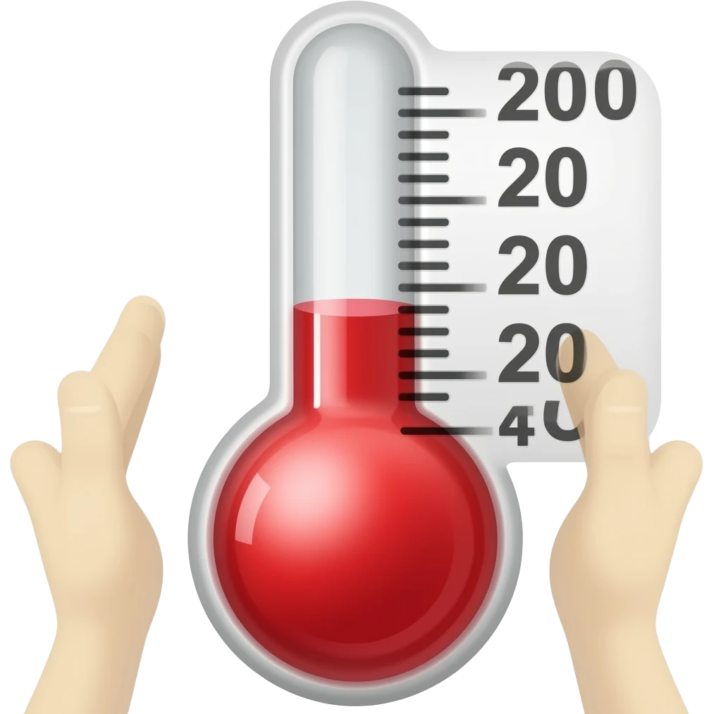 thermometer emoji