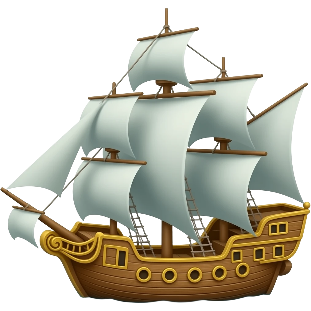 pirate ship emoji
