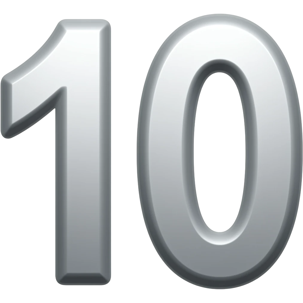 10 emoji