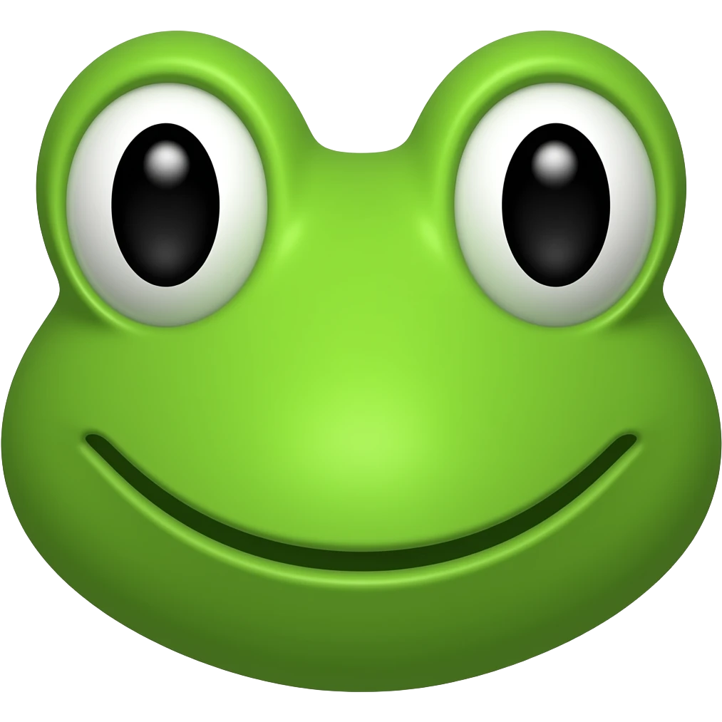 Frog Face emoji