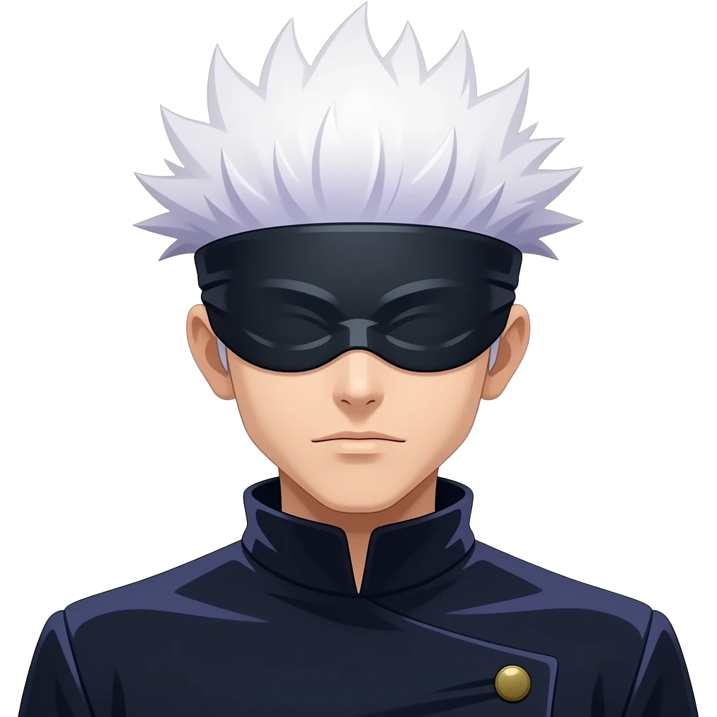 Generate a emoji of gojo saturo emoji