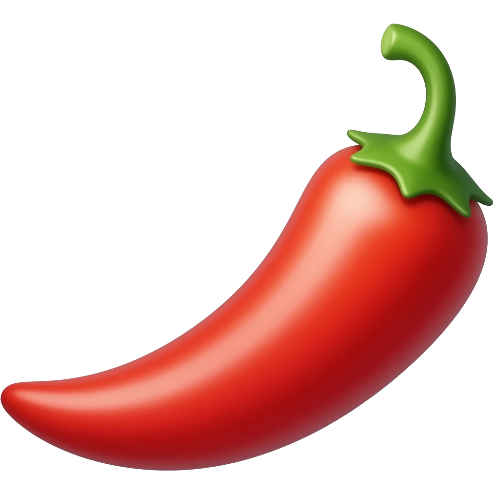 spicy pepper emoji