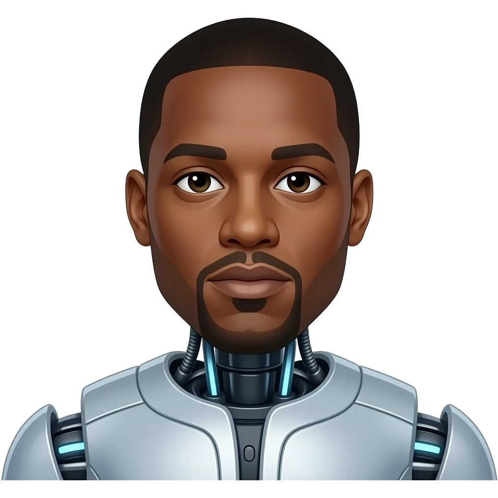 Kanye west I am a robot emoji