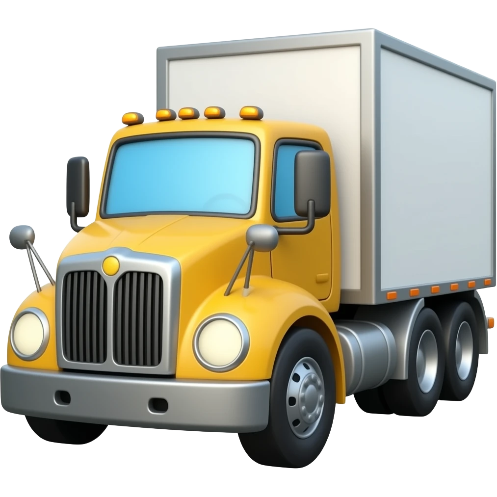 Kipper truck emoji