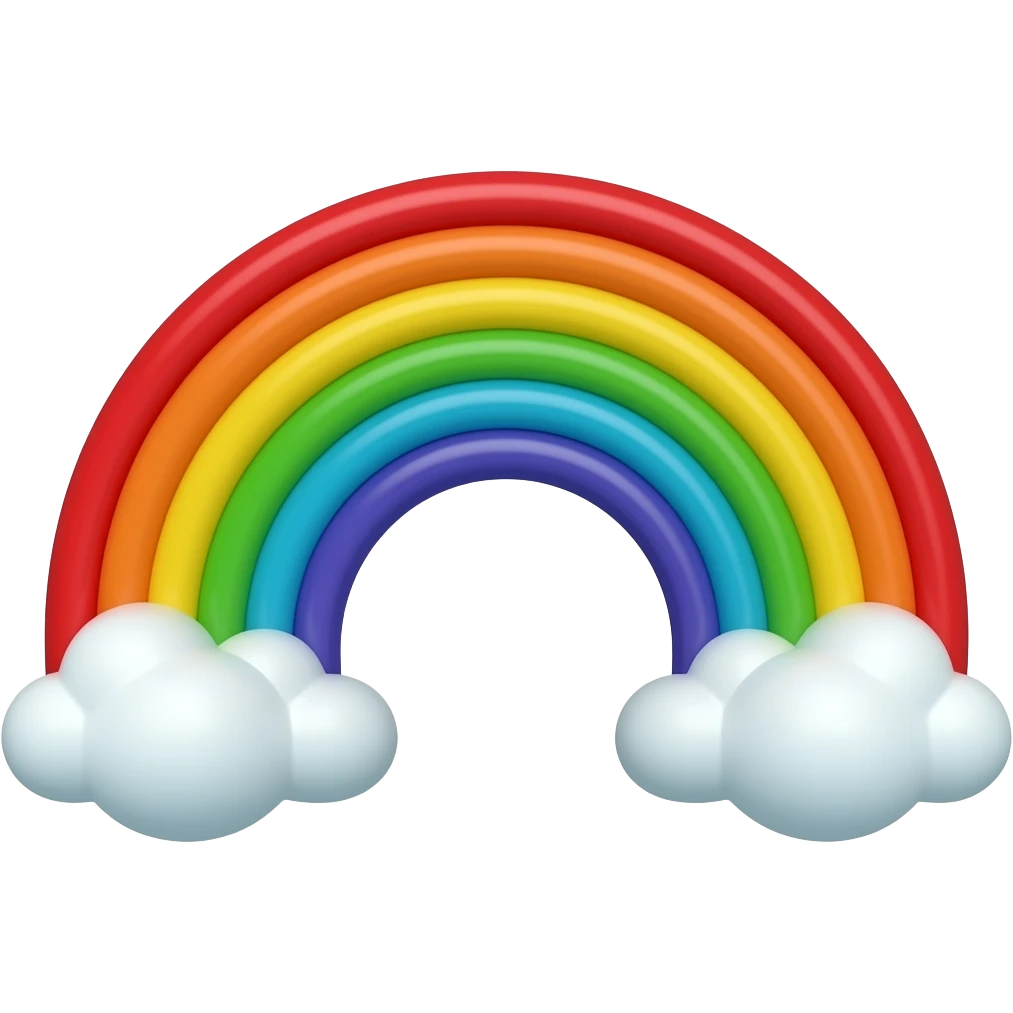 rainbow emoji