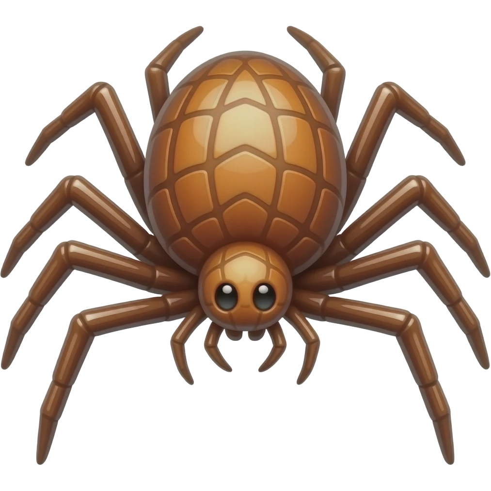 Candy with spider legs emoji