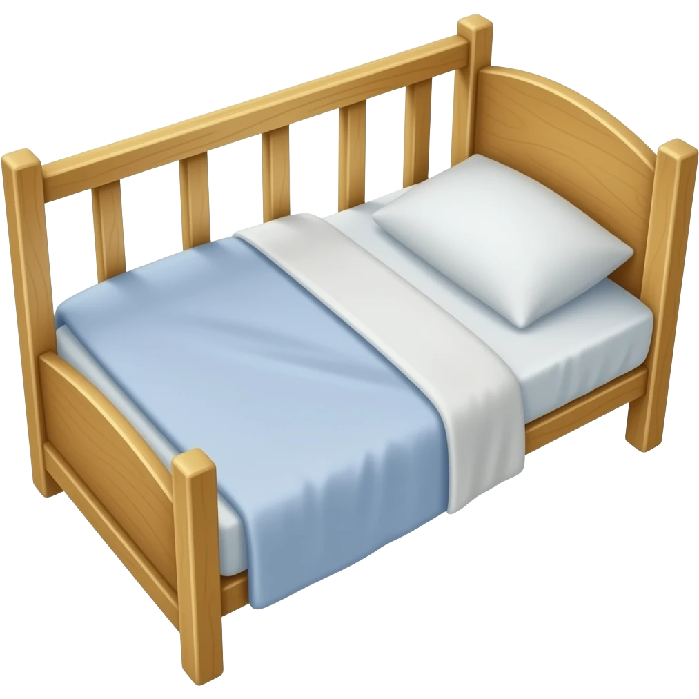 simple cot bed for camping emoji