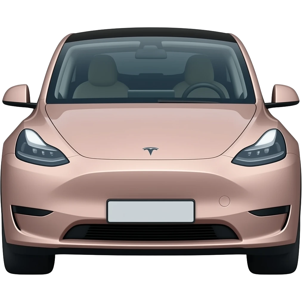 Tesla model y emoji