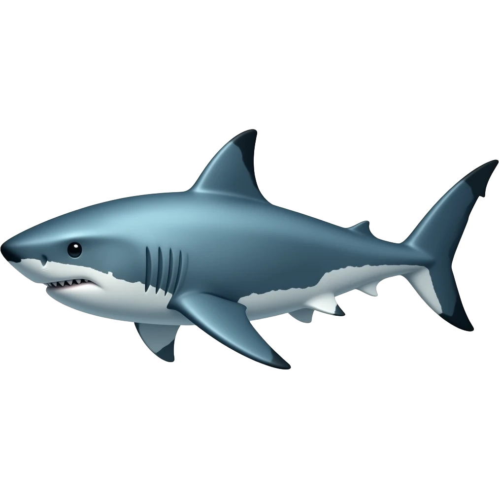 Shark emoji