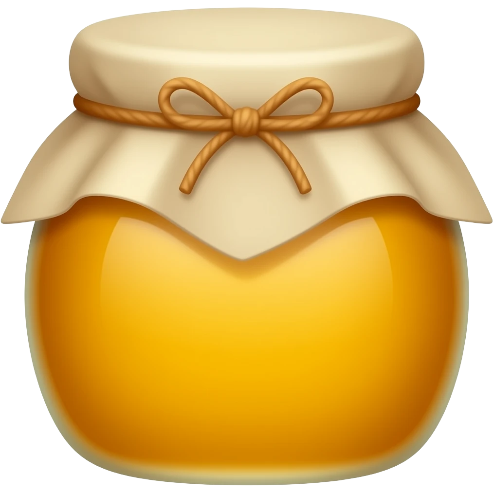 علبة عسل اصفر emoji