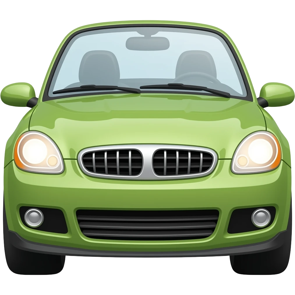 auto descapotable emoji