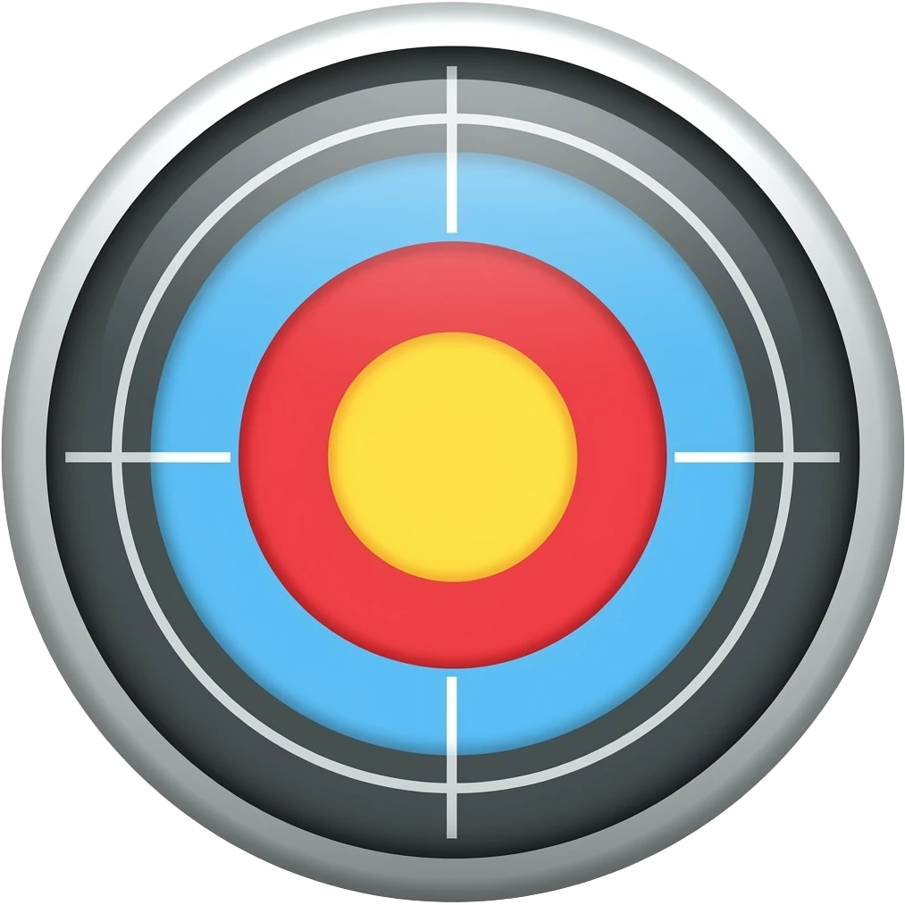 shooting target emoji