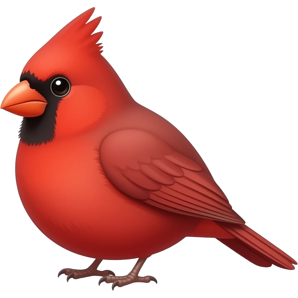 Fat Cardinal emoji