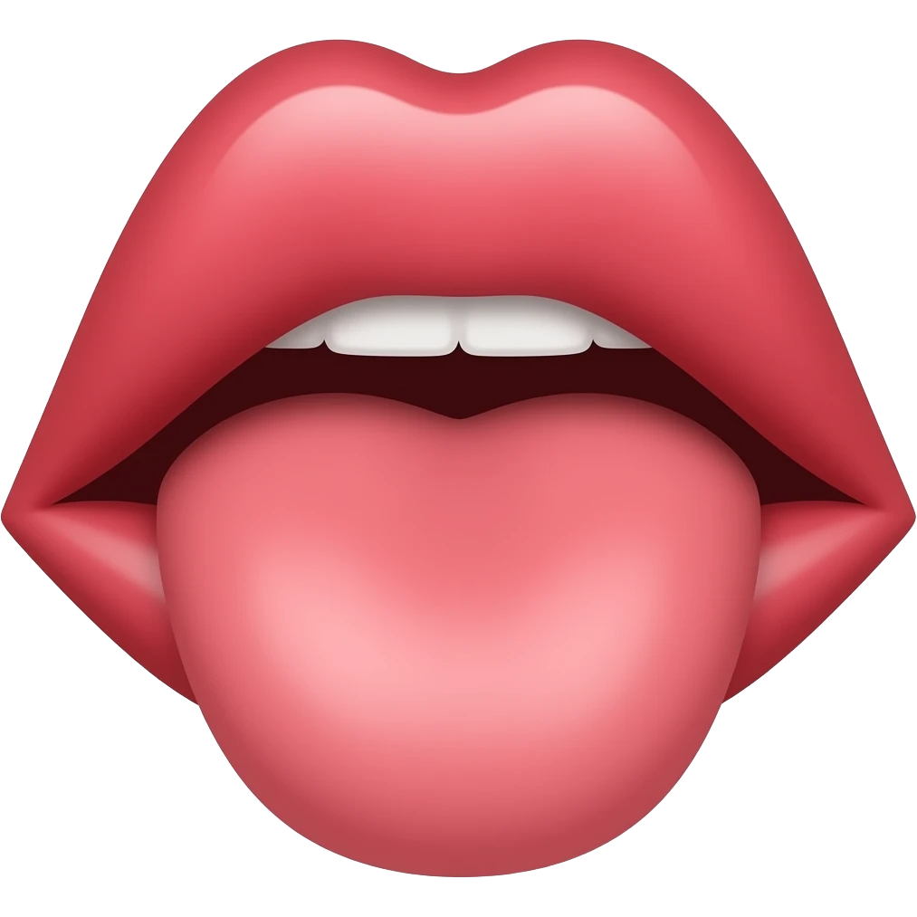 Lick boobs emoji