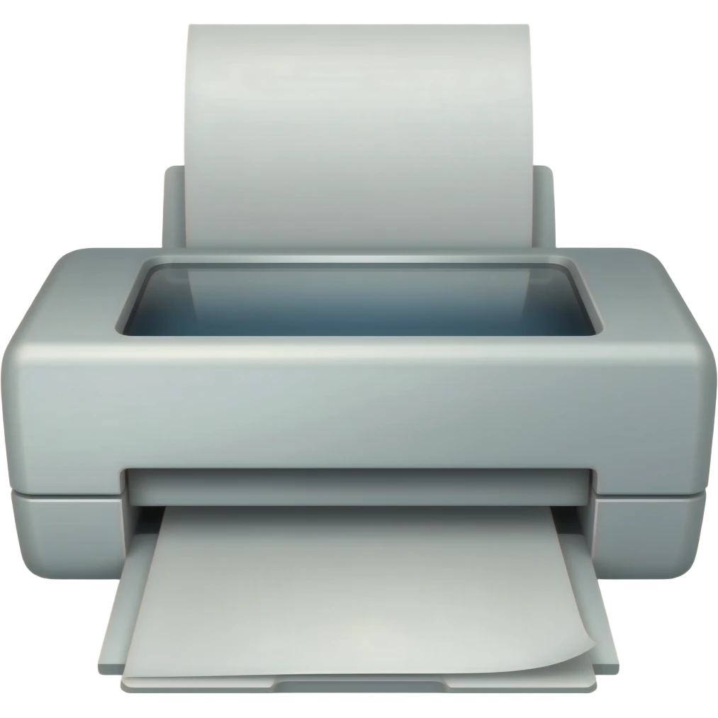paper scan machine emoji