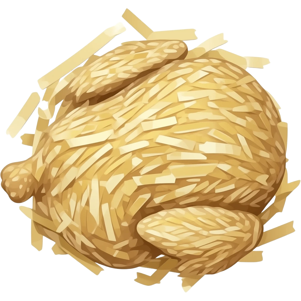 shredded chicken emoji