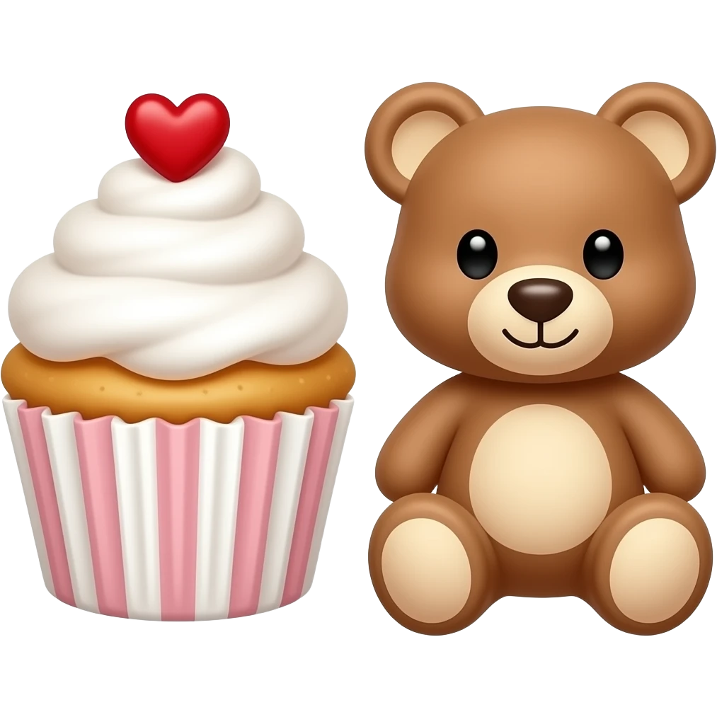 🧁🧸 emoji