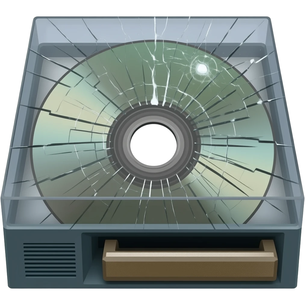 old CD player emoji