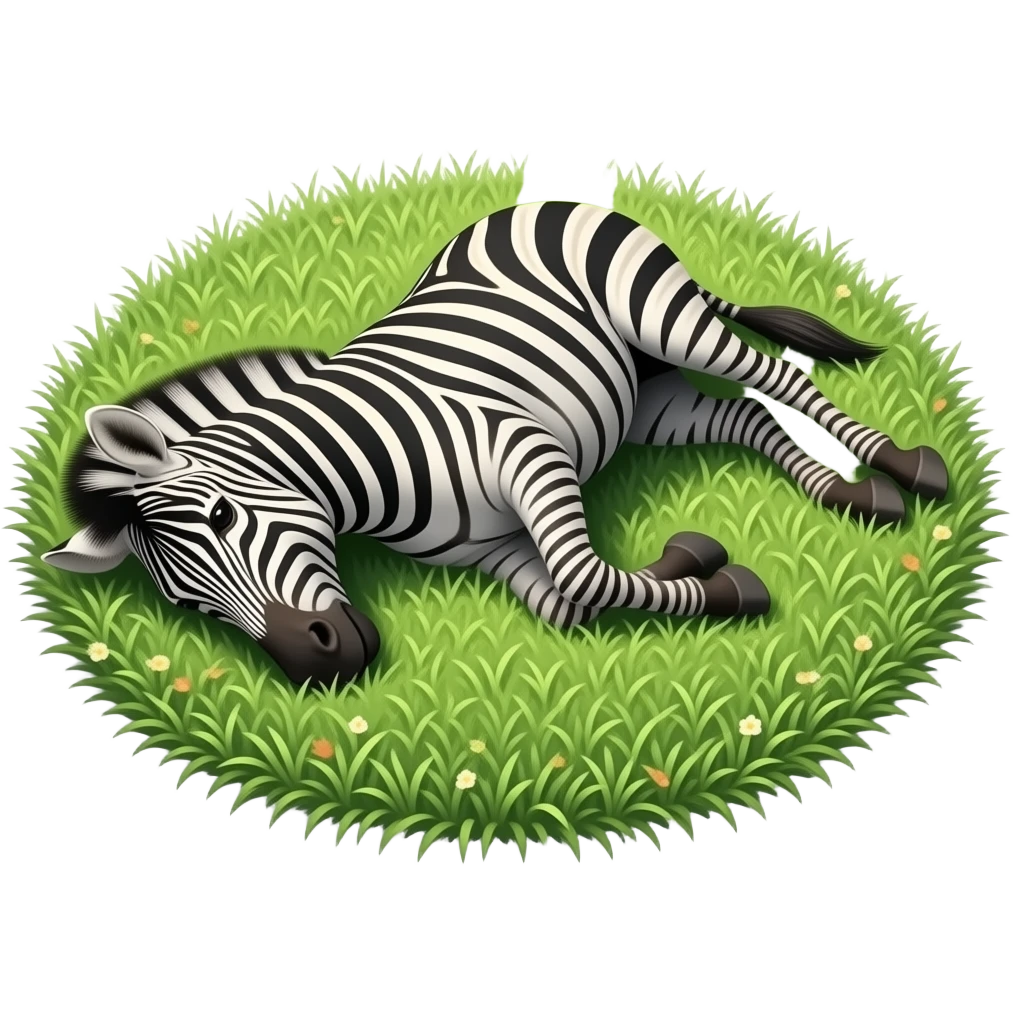 Zebra died emoji