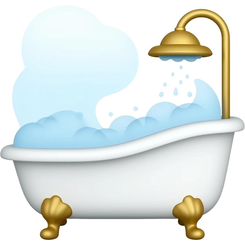 Bath set emoji