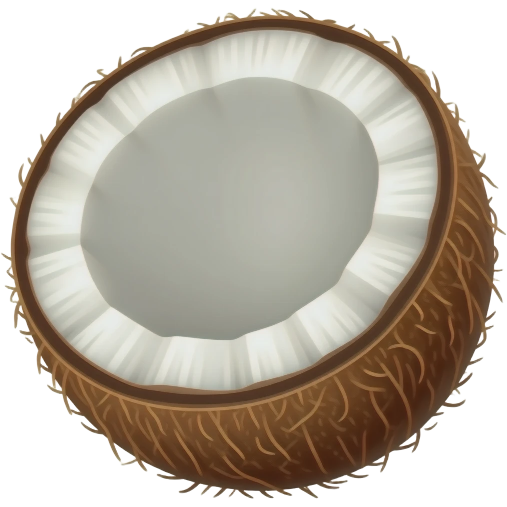 Coconut emoji