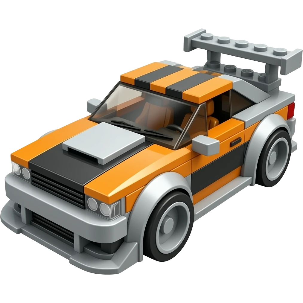 lego drifting car emoji