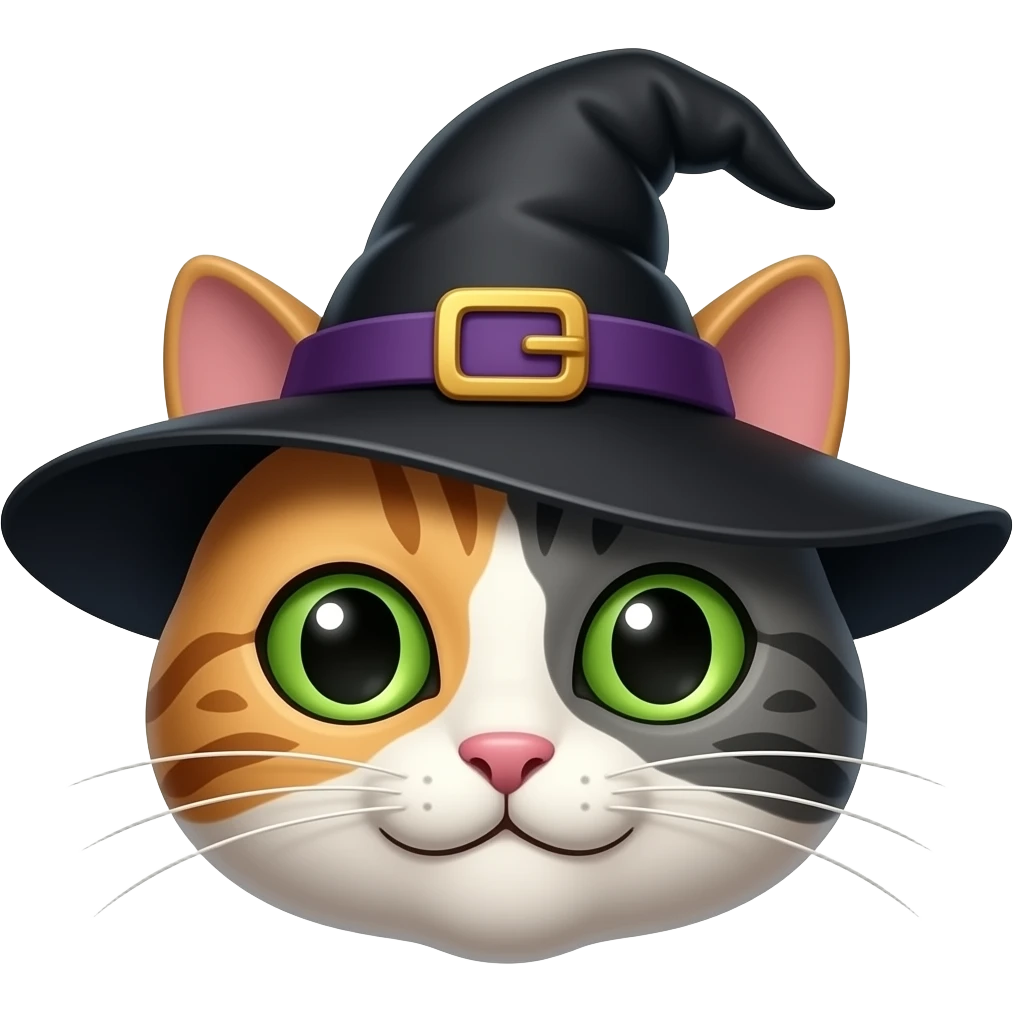 Witch Cat Face emoji