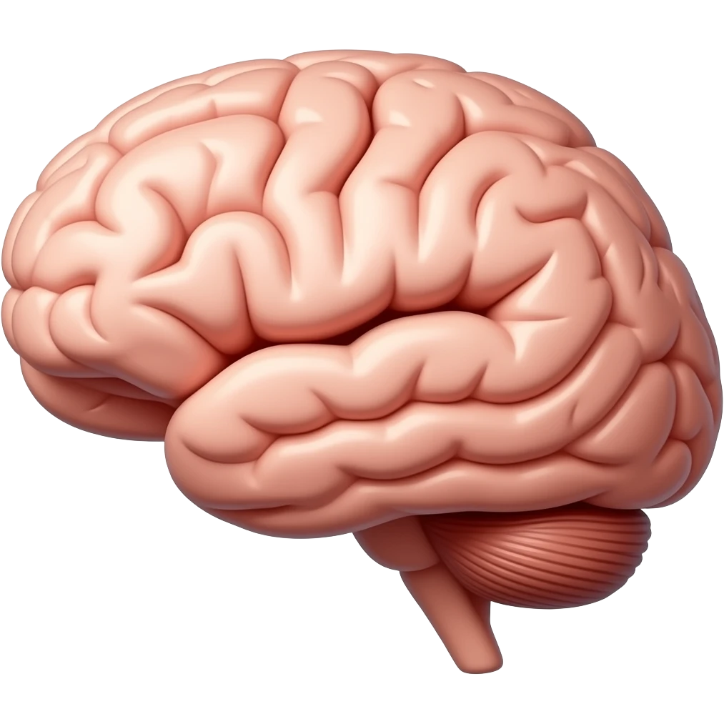 smart brain emoji