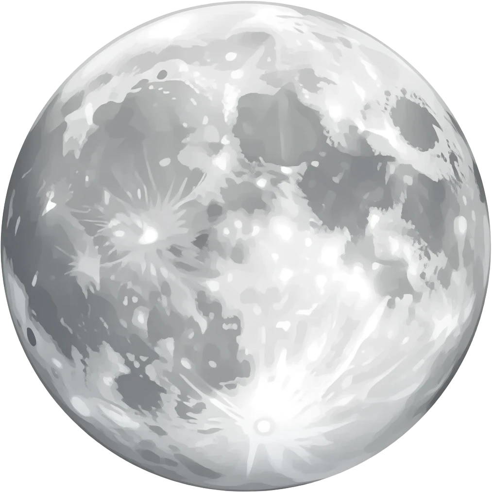 Moon tricky emoji