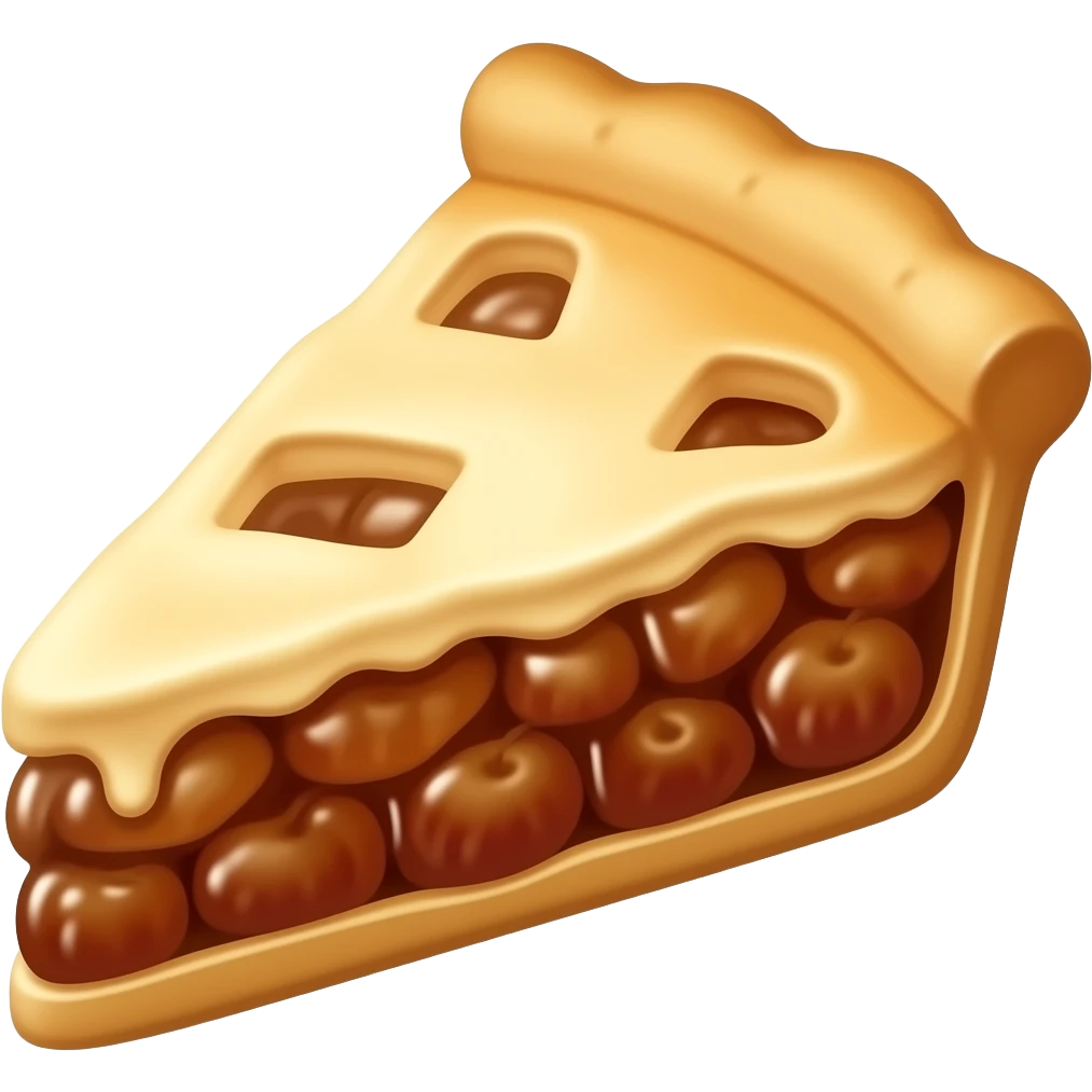 Apple pie emoji