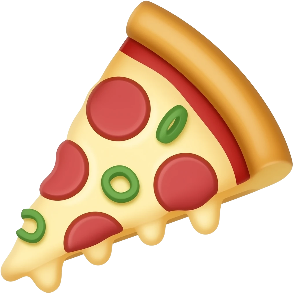 Pizza slice emoji